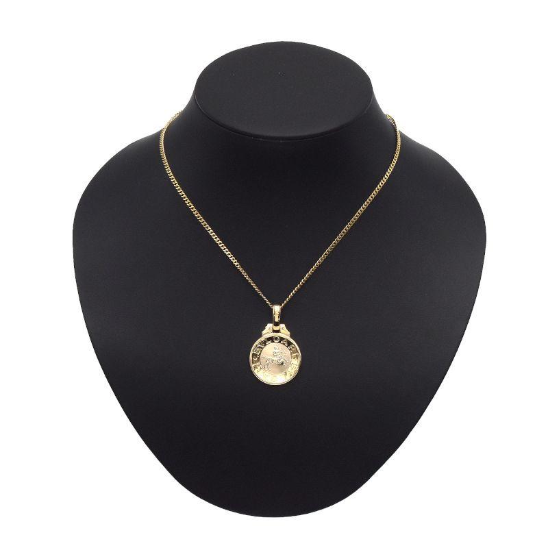 BVLGARI ブルガリ ホロスコープペンダントトップ K18YG 新品仕上済 
