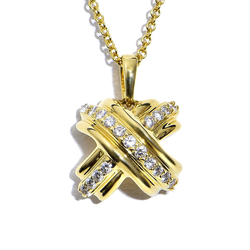 TIFFANY&Co.（ティファニー） シグネチャーネックレス K18YG