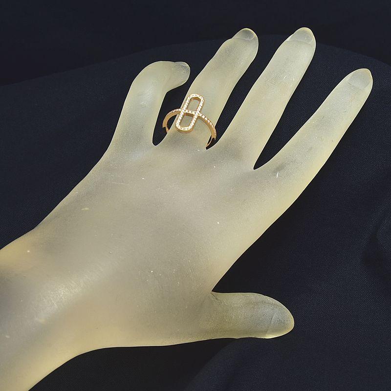 シェーヌ・ダンクル エルメス エヴァーシェーヌダンクルリング PM 