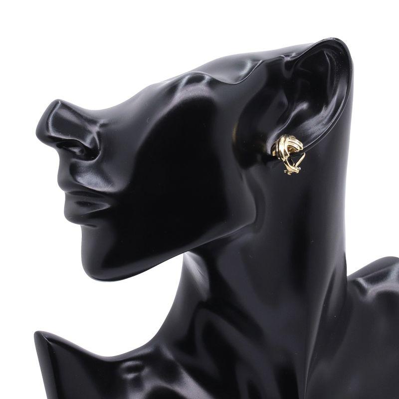 TIFFANY&Co.（ティファニー） シグネチャーイヤリング K18YG クロス 