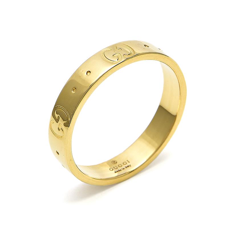 GUCCI（グッチ） アイコンリング 660070 J8500 8000 #13 13号 K18YG 
