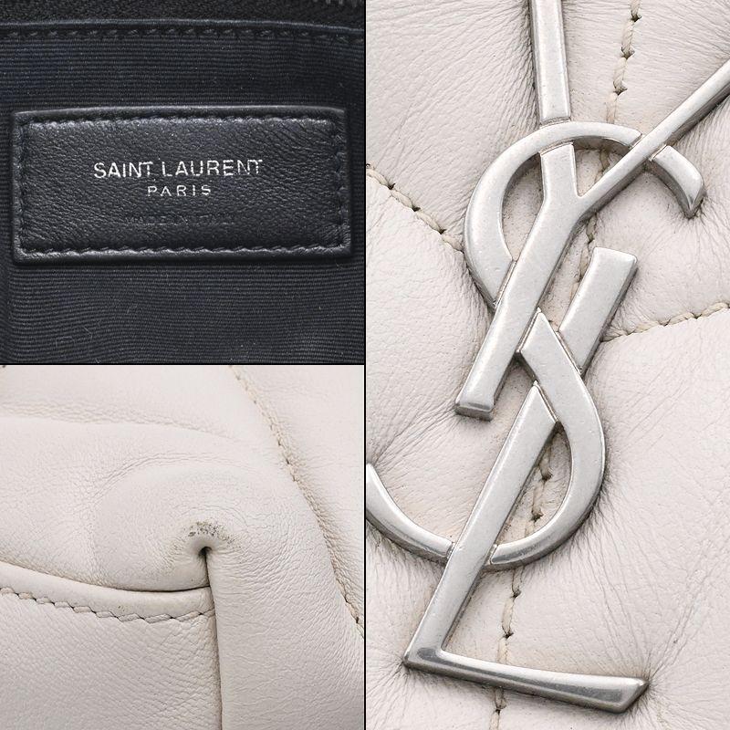 SAINT LAURENT サンローラン ルルパファー 620333 ラムスキン