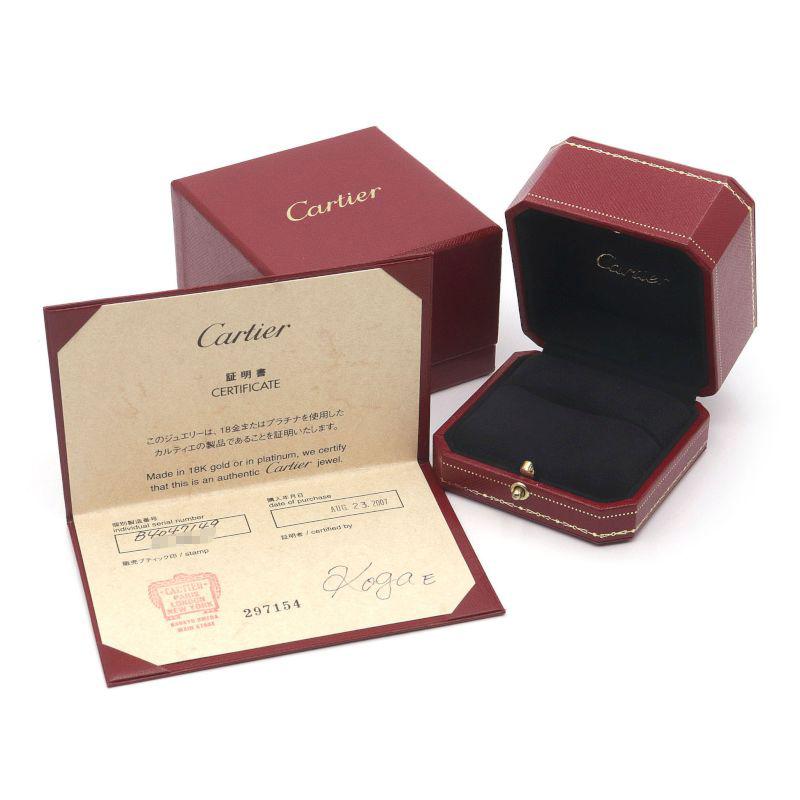 LOVE（Cartier） カルティエ ラブリング B4047149 #49 9号 K18PG LOVE