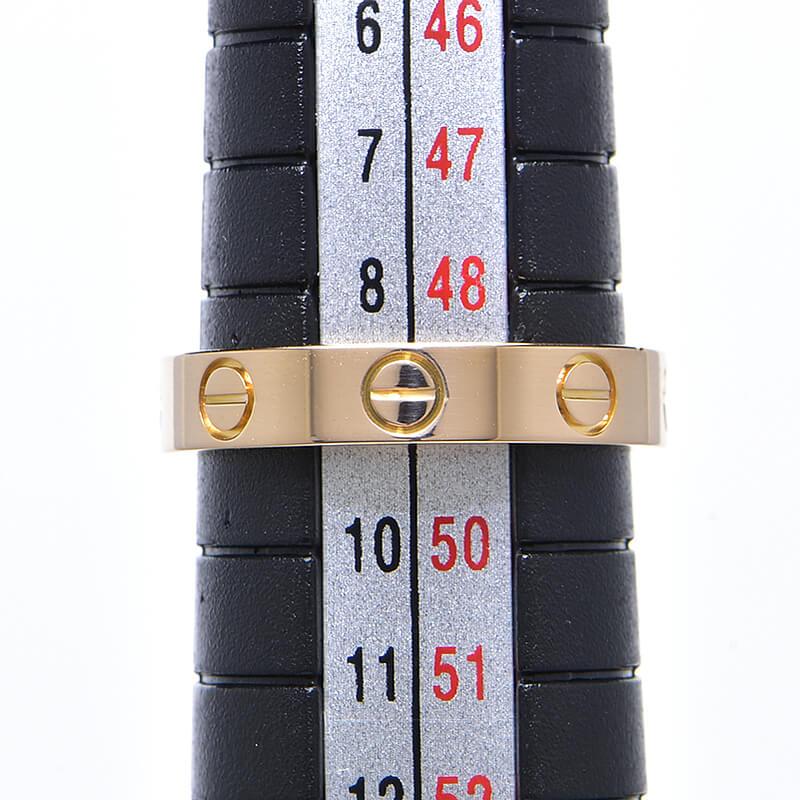 LOVE（Cartier） カルティエ ラブリングスモールモデル B4085249 #49 9