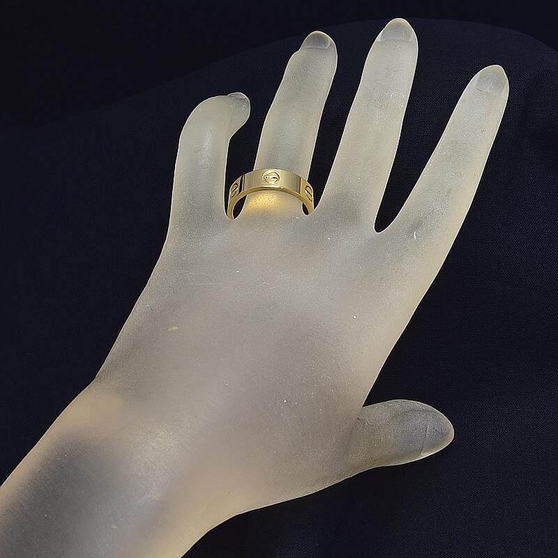 LOVE（Cartier） カルティエ ラブリング #59 19号 K18YG LOVEリング 平