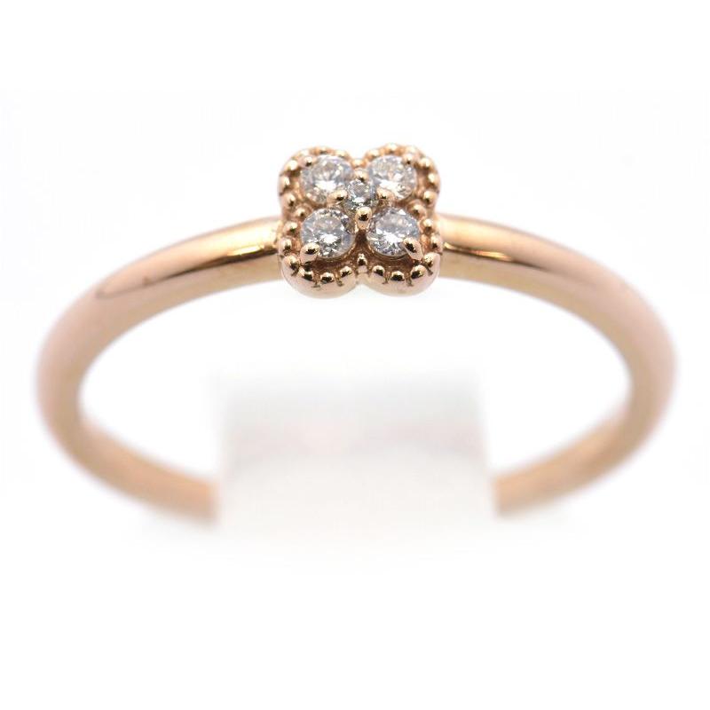 高質で安価 ヴァンドーム青山 ダイヤリング 9号 K18pg フラワーモチーフ ピンクゴールド 華奢 花 金無垢 中古 C コレクションシバ 通販 Yahoo ショッピング 宅送 Artech Mi It