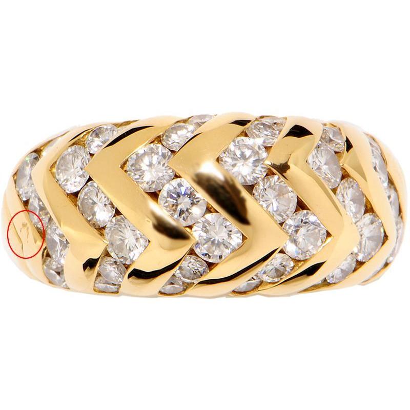 日本全国送料無料 返品ok ブルガリ スピーガ ダイヤリング 13号 K18yg 新品仕上げ済 イエローゴールド 金無垢 幾何学デザイン 送料無料 早者勝ち Www Medicinfo Ro