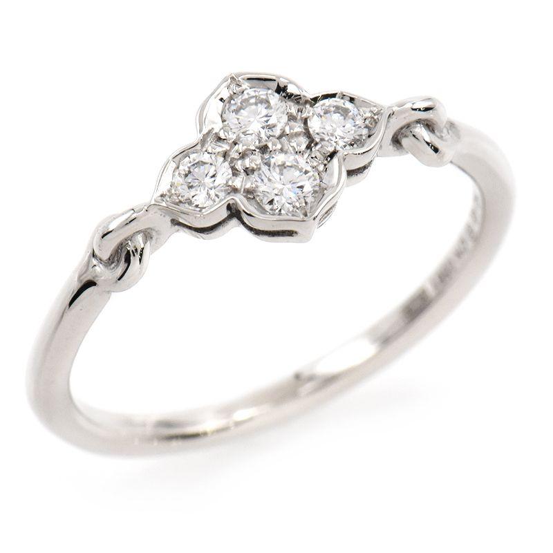 Cartier カルティエ ヒンドゥリング #48 8号 K18WG 新品仕上済  