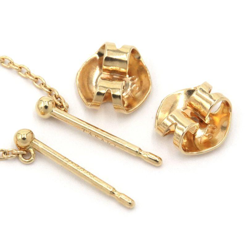 TASAKI タサキ コメットプラスピアス パール6.7mm K18YG 新品 TASAKI タサキ コメットプラスピアス パール6.7mm K18YG 新品