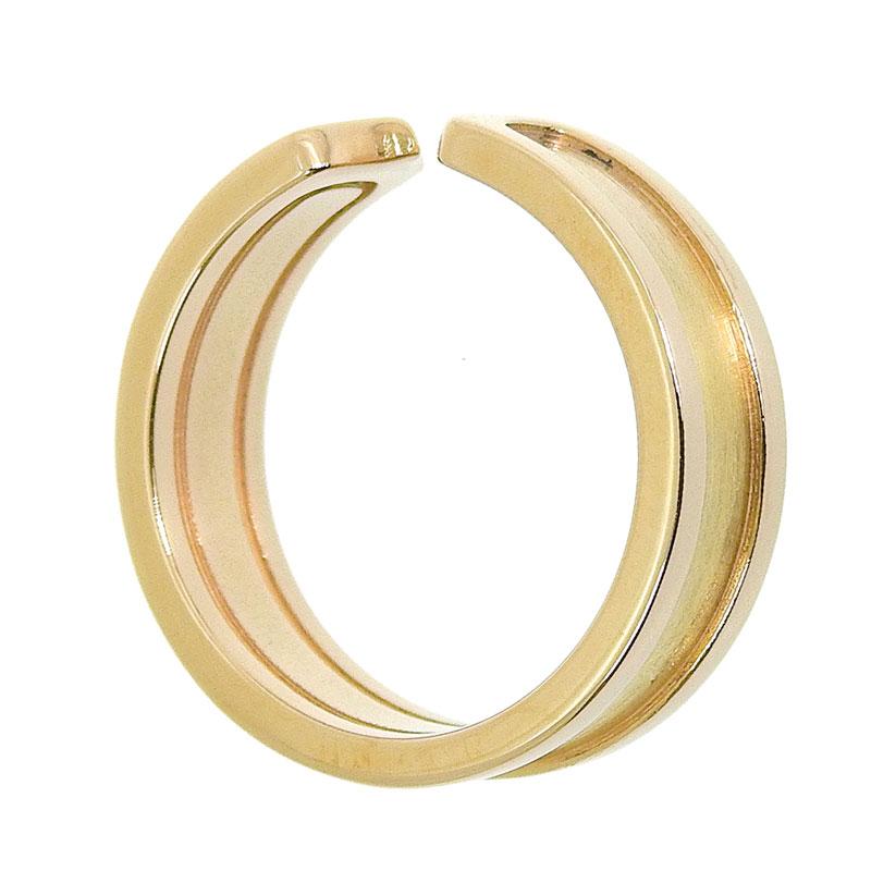 Cartier カルティエ C2リング #53 13号 K18PG 新品仕上済 ピンク Cartier カルティエ C2リング #53 13号 K18PG 新品仕上済 ピンク