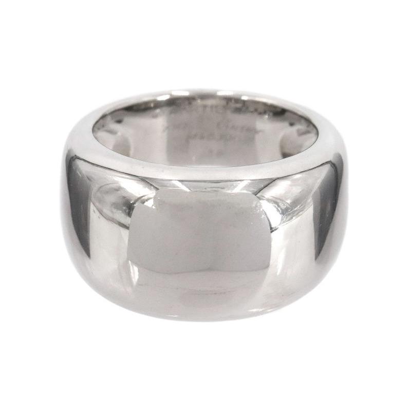 カルティエ ヌーベルバーグリング #58 K18WG 新品仕上げ済 ホワイト 