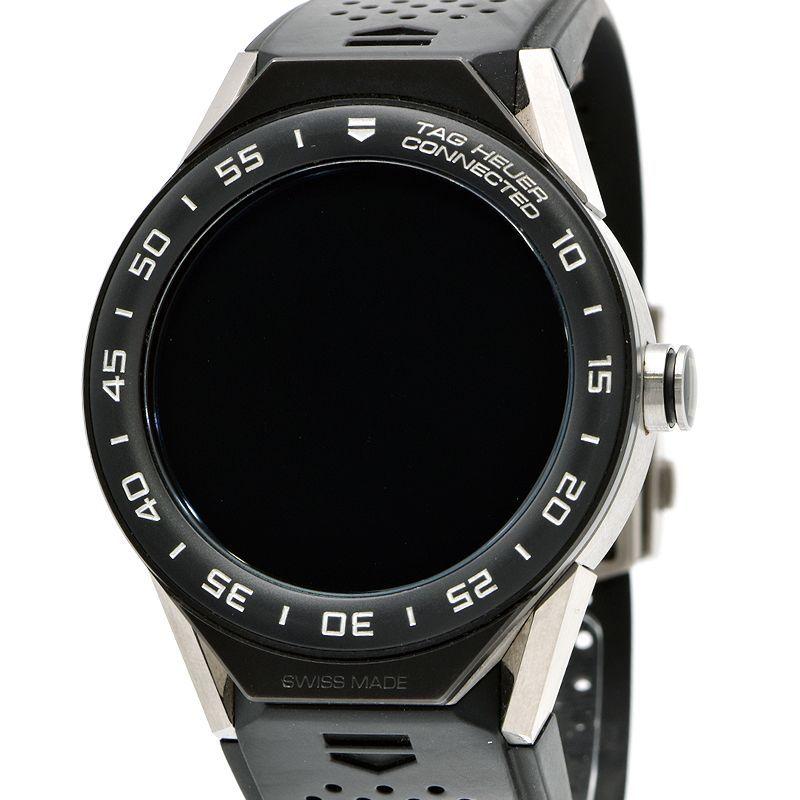 タグホイヤー メンズ コネクテッドモジュラー SBF8A8001 チタン ラバー  