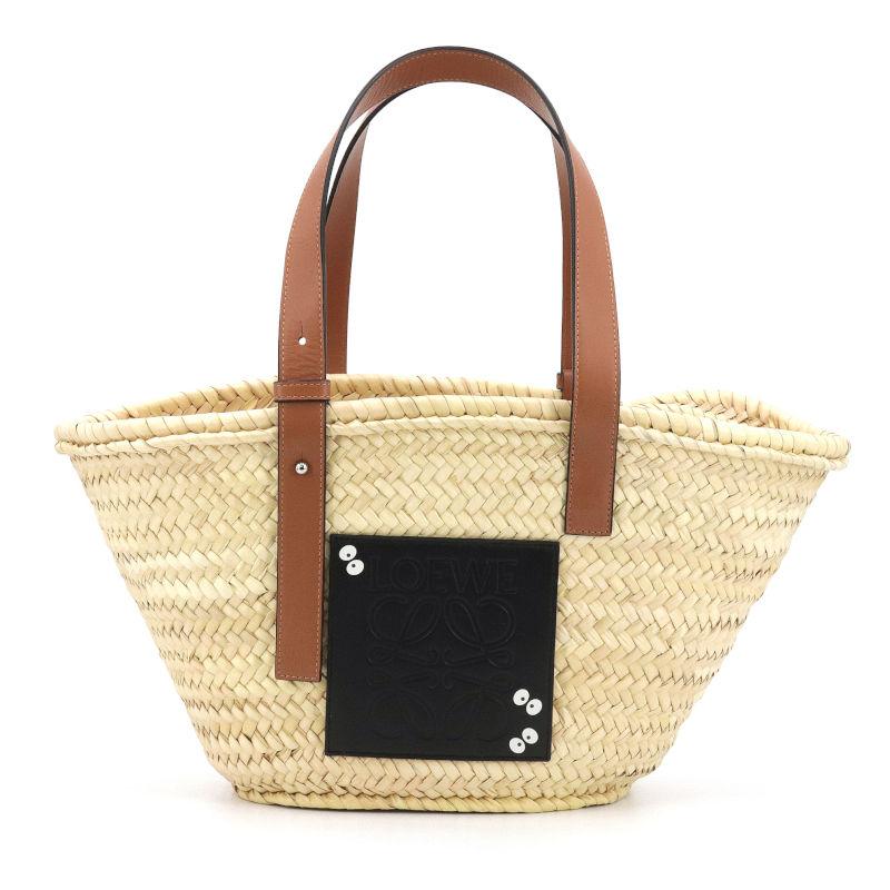 ロエベ バスケットバッグ スタジオジブリコラボ まっくろくろすけ 