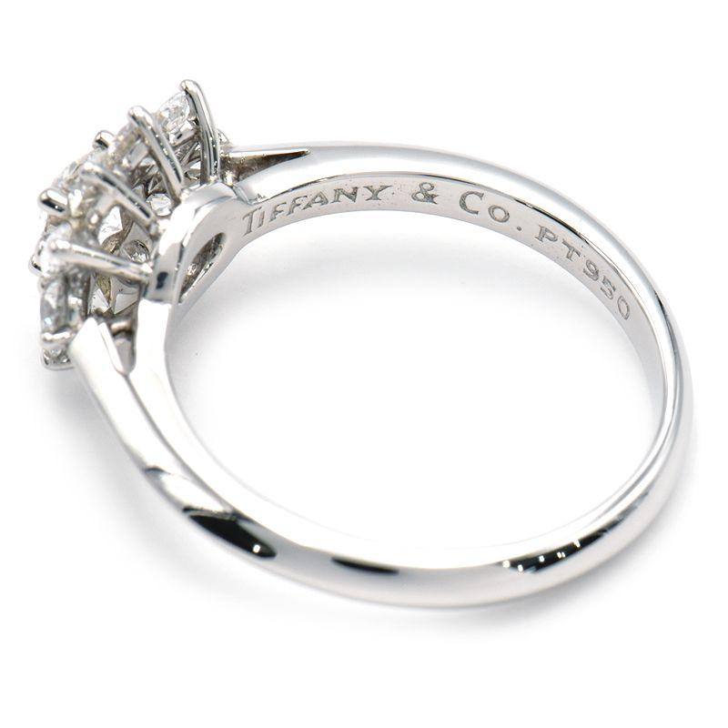 TIFFANY&Co. ティファニー ダイヤリング 13号 Pt950 新品仕上済 TIFFANY&Co. ティファニー ダイヤリング 13号 Pt950 新品仕上済