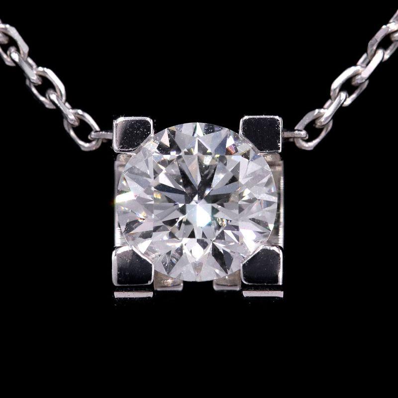 Cartier カルティエ Cドゥカルティエネックレス Gカラー/VS1 Cartier カルティエ Cドゥカルティエネックレス Gカラー/VS1