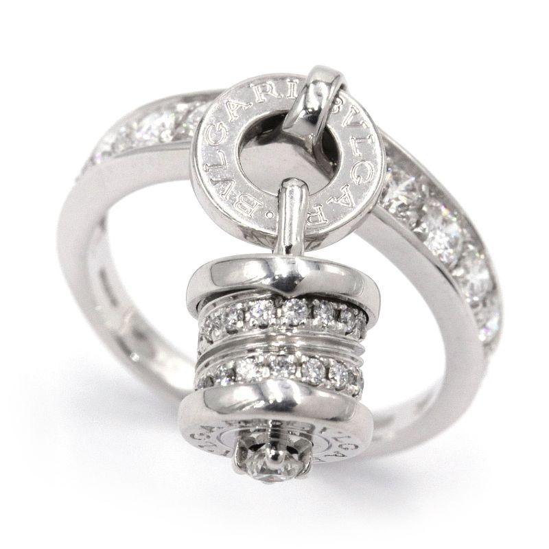 ブルガリ B-zero1 エレメントリング ダイヤモンド リング・指輪