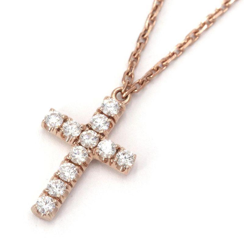 Cartier カルティエ シンボルクロスネックレス B7221800 K18PG  
