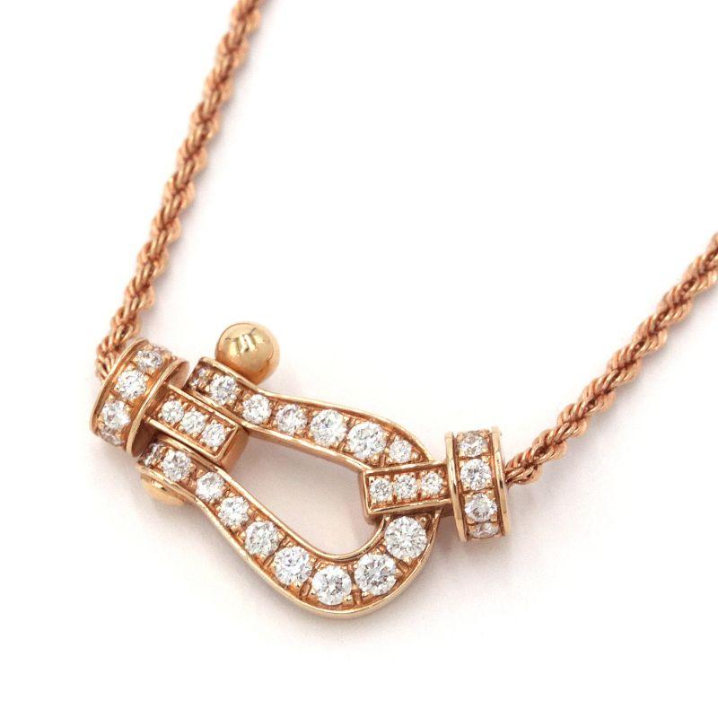 Fred フレッド フォース10ネックレス ミディアムモデル 7B0234 K18PG 