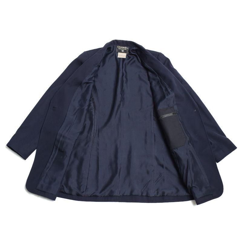 CHANEL シャネル レディース ココボタン ウールジャケットサイズ CHANEL シャネル レディース ココボタン ウールジャケットサイズ