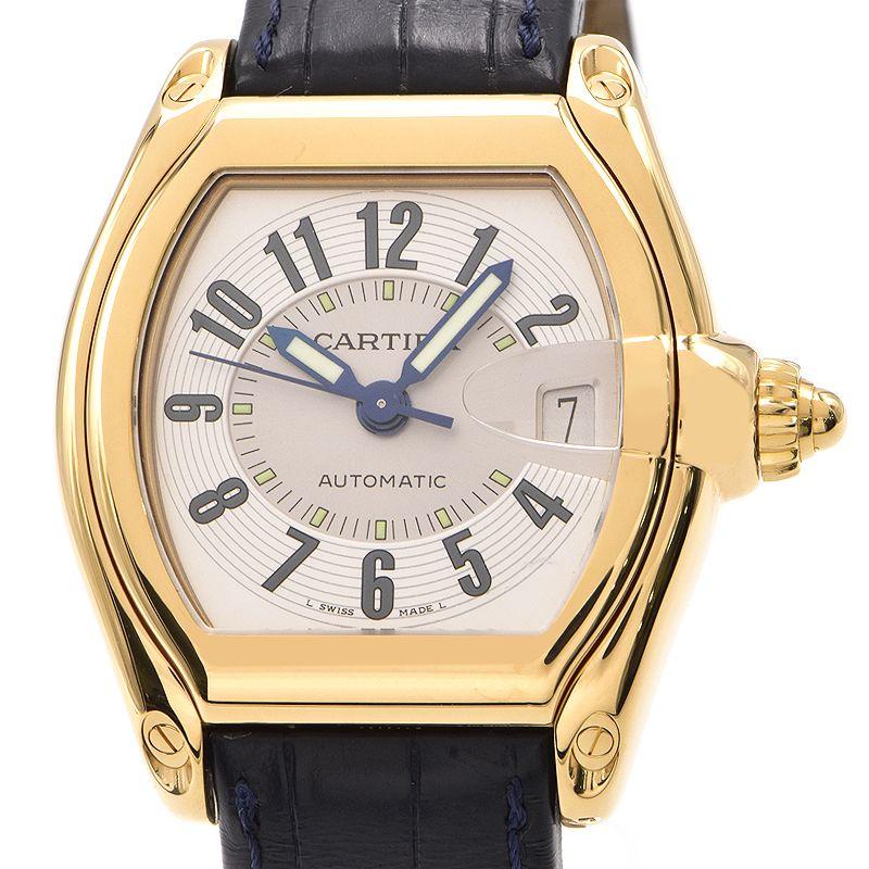 Cartier [3年保証] カルティエ メンズ ロードスターLM W62003V2 K18YG