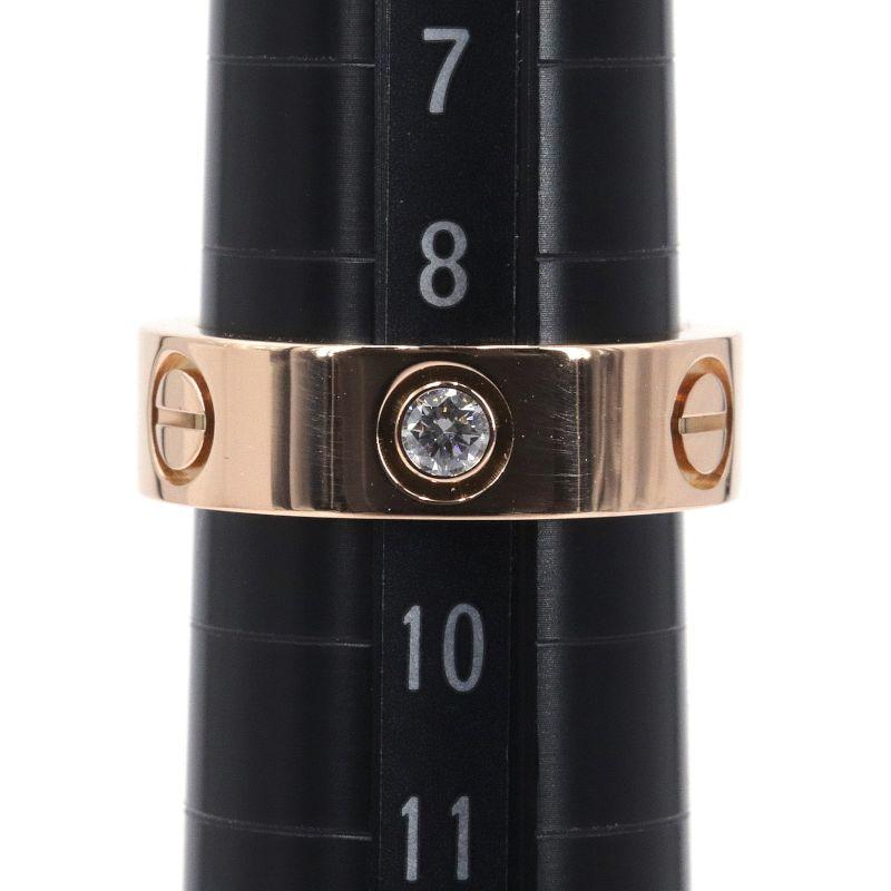 LOVE(Cartier) カルティエ ラブリングハーフダイヤ #49 9号 LOVE(Cartier) カルティエ ラブリングハーフダイヤ #49 9号