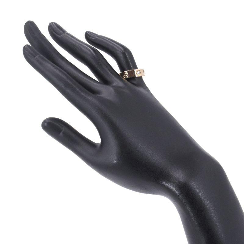 LOVE(Cartier) カルティエ ラブリングハーフダイヤ #49 9号 LOVE(Cartier) カルティエ ラブリングハーフダイヤ #49 9号