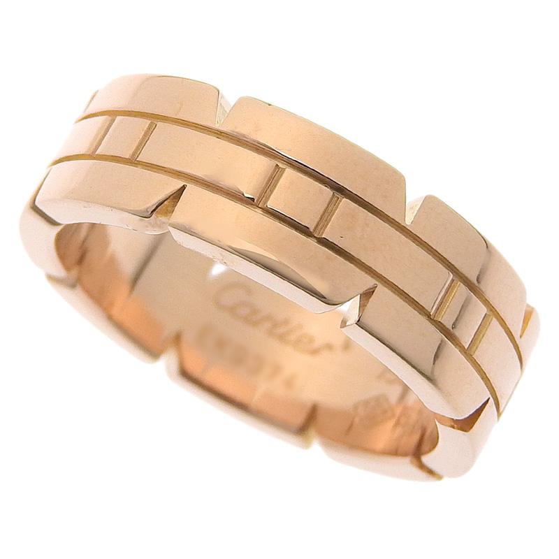 TANK（Cartier） カルティエ タンクフランセーズリング #51 11号 K18PG  
