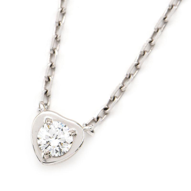 DIAMANTS LEGERS カルティエ ディアマンレジェハートネックレス  