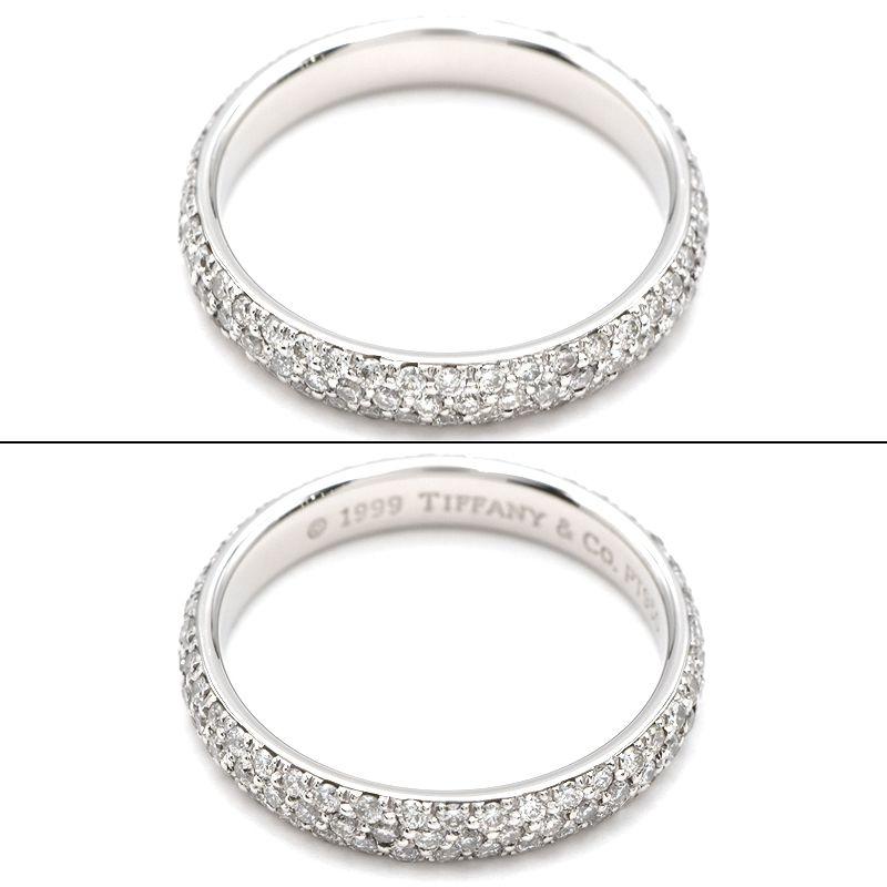 TIFFANY&Co. ティファニー フルエタニティダイヤモンドリング 10 TIFFANY&Co. ティファニー フルエタニティダイヤモンドリング 10