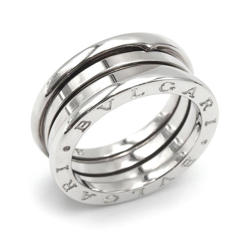 ビー・ゼロワン ブルガリ ビーゼロワンリング 3バンド #57 16号 K18WG  