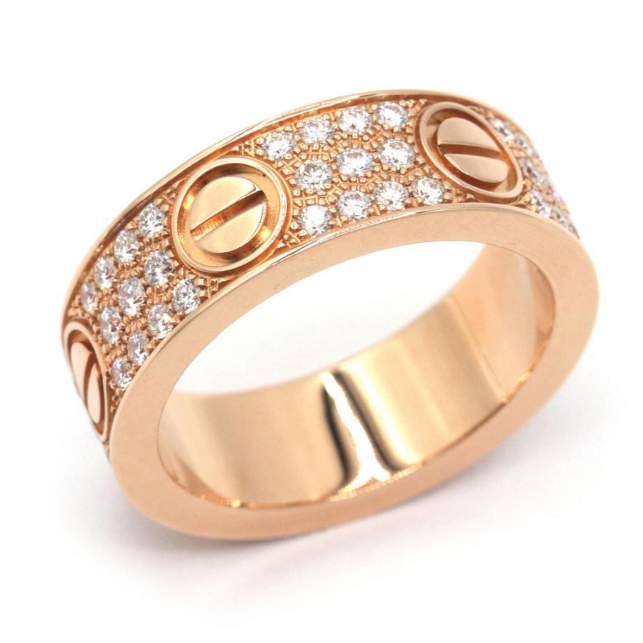 カルティエラブリング ピンクゴールドk18PG サイズ53 13号