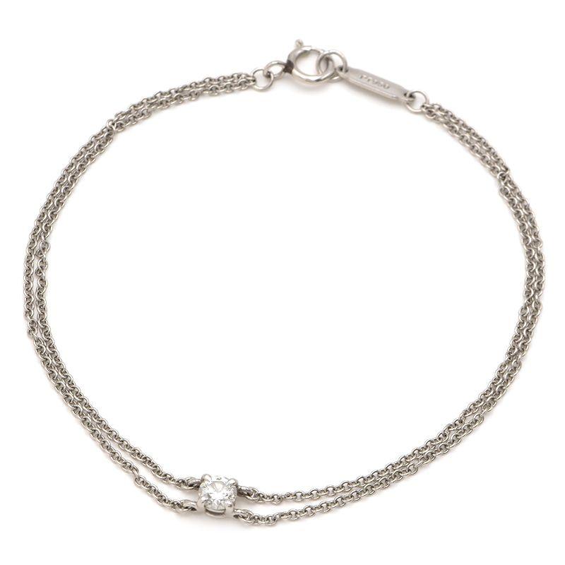 TIFFANY&Co. ティファニー ソリティアダイヤモンドブレスレット TIFFANY&Co. ティファニー ソリティアダイヤモンドブレスレット