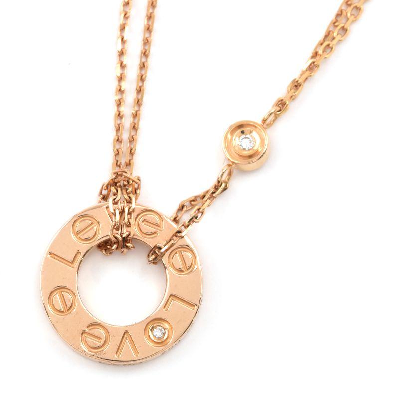 LOVE(Cartier) カルティエ ラブネックレス B7224509 ダイヤ LOVE(Cartier) カルティエ ラブネックレス B7224509 ダイヤ