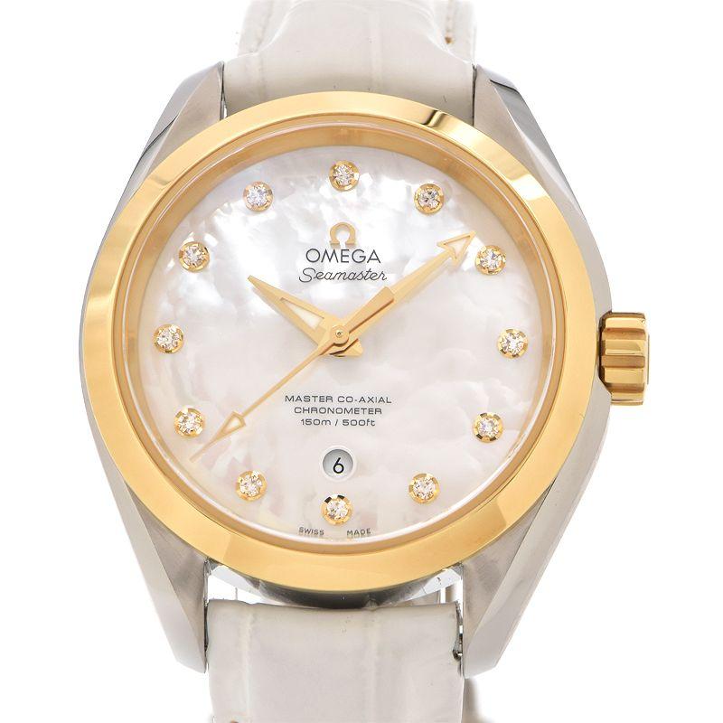 SEAMASTER [3年保証] オメガ ボーイズ シーマスター アクアテラ 150M