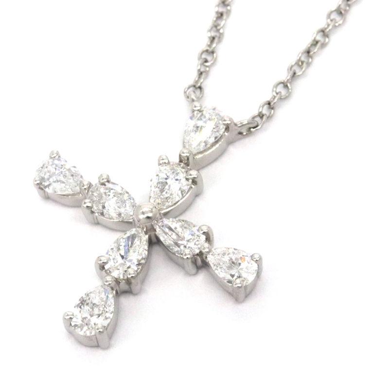 Symbols by Harry Winston ハリーウィンストン ペアシェイプミニクロス 