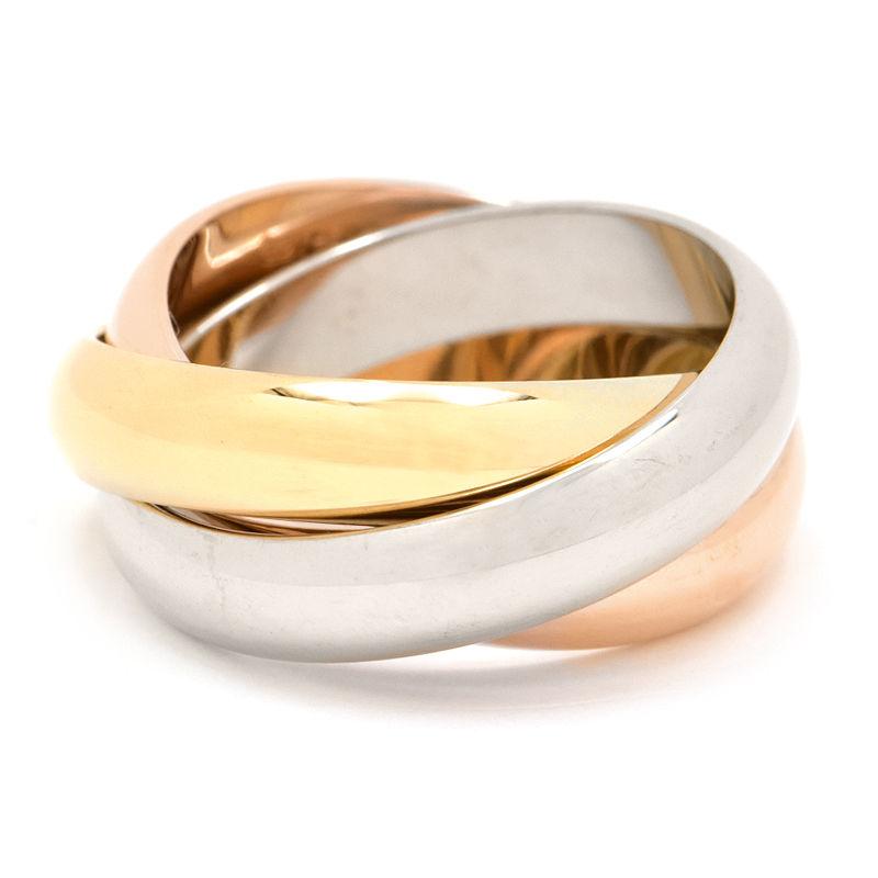 正規品カルティエトリニティリング46 3連