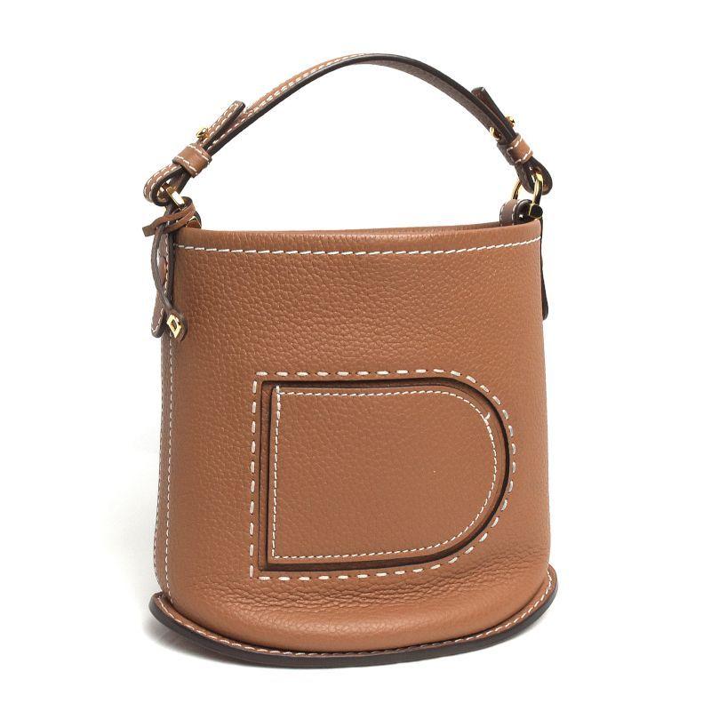 DELVAUX デルヴォー パンミニバケットサーピケ トリヨンソフトグレイン 
