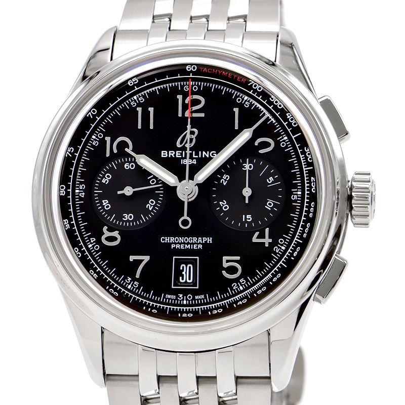ブライトリング BREITLING AB0145 プレミエ B01 クロノグラフ 42 自動巻き メンズ 美品 内箱・保証書付き_951107 ブライトリング（BREITLING） [3年保証] メンズ プレミエ B01 クロノ