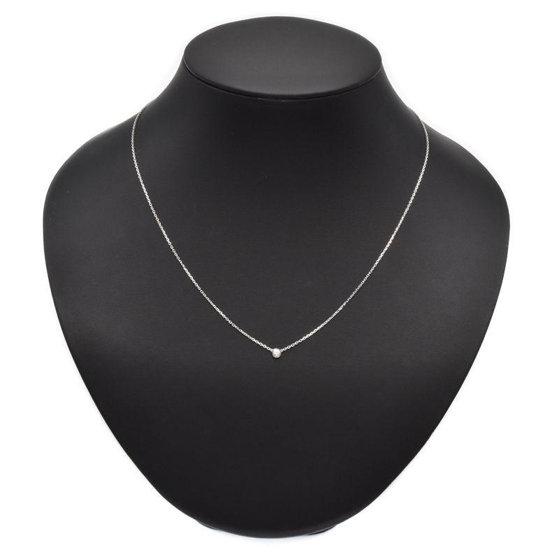 カルティエ ダムール ダムールネックレス XS K18WG ダイヤモンド カルティエ ダムール ダムールネックレス XS K18WG ダイヤモンド
