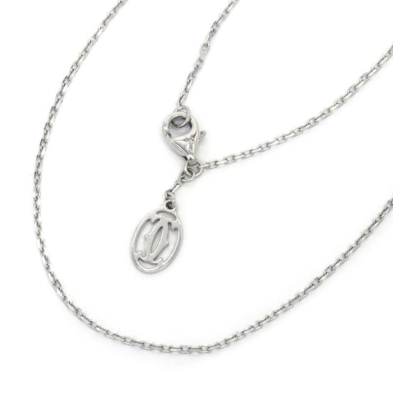 Cartier カルティエ チェーンネックレス K18WG ネックレスチェーン  