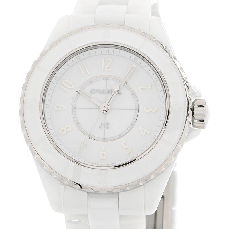 J12 [3年保証] シャネル レディース ファントム H6345 ホワイト  