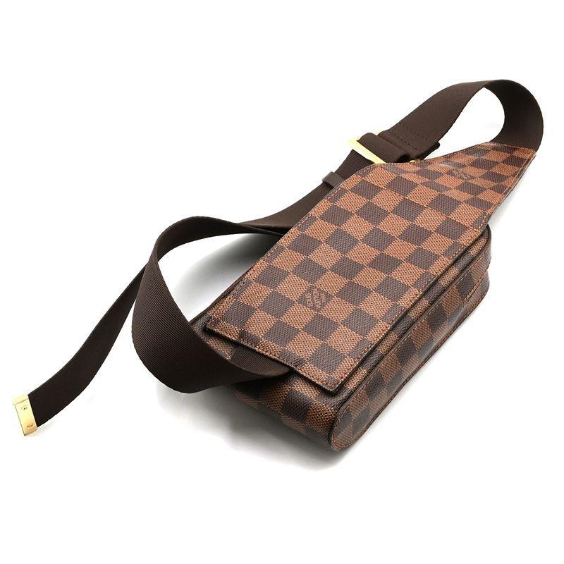 ルイヴィトン ジェロニモス ダミエ エベヌ ショルダーバッグ ボディバッグ ジェロニモス ルイヴィトン LOUIS VUITTON ダミエ ボディバッグ