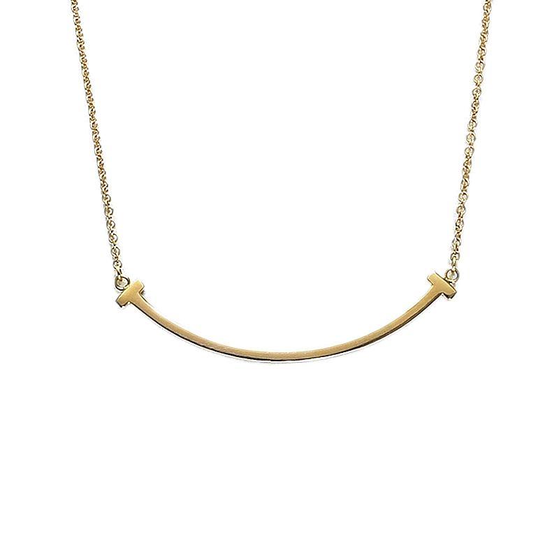 Tiffany T ティファニー ティファニーT スマイルペンダント スモール