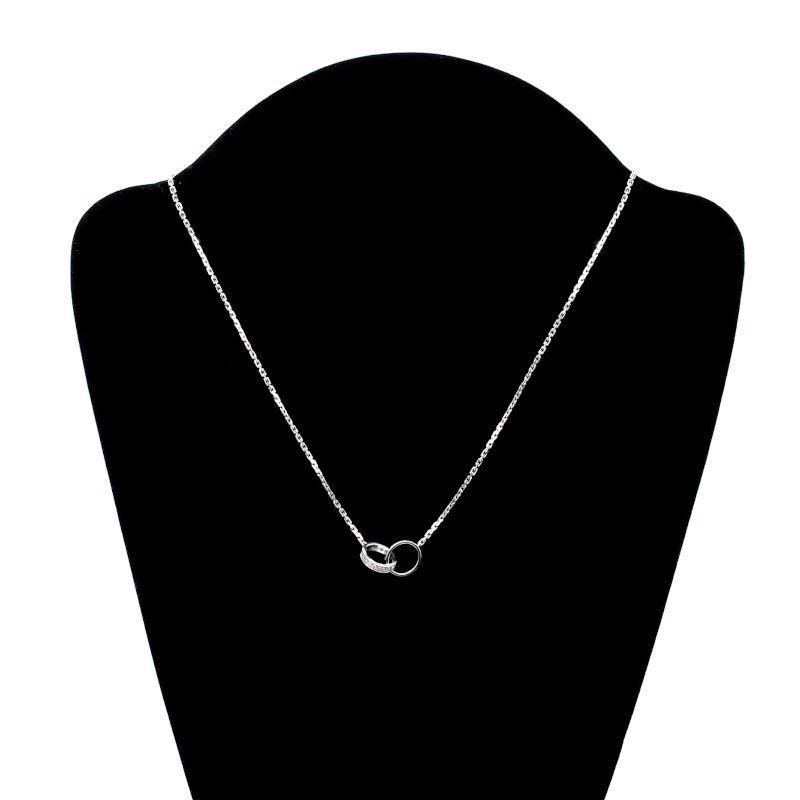 LOVE(Cartier) カルティエ ラブネックレス セミパヴェ LOVE(Cartier) カルティエ ラブネックレス セミパヴェ