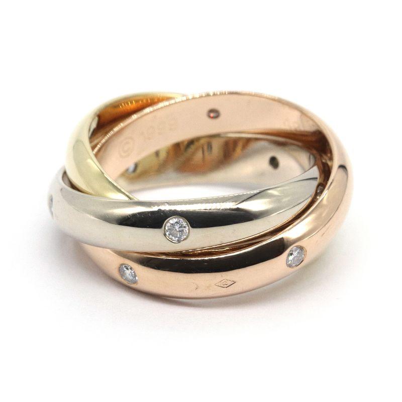 TRINITY(Cartier) カルティエ トリニティリング #49 9号 K18YG TRINITY(Cartier) カルティエ トリニティリング #49 9号 K18YG