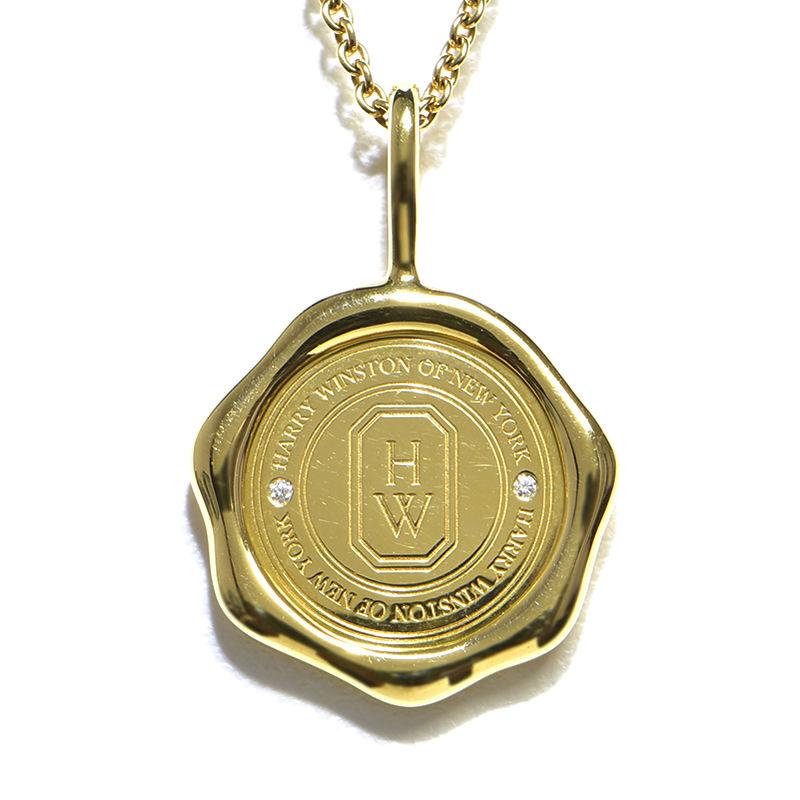 ハリーウィンストン　チャーム　非売品 ハリー・ウィンストン（HARRY WINSTON） シールドチャームネックレス