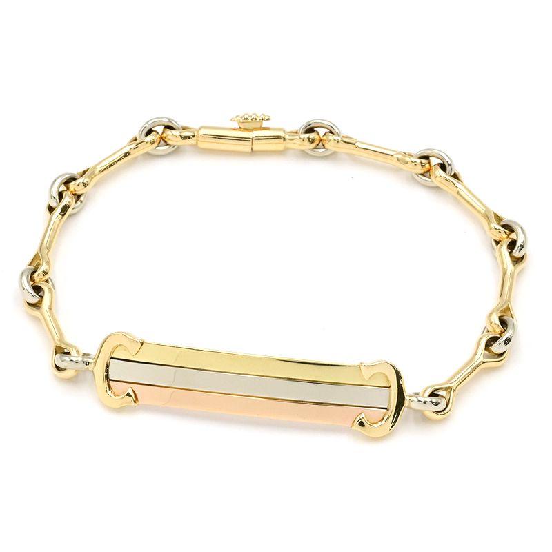 Cartier（カルティエ） 2Cトリニティブレスレット K18YG K18WG K18PG