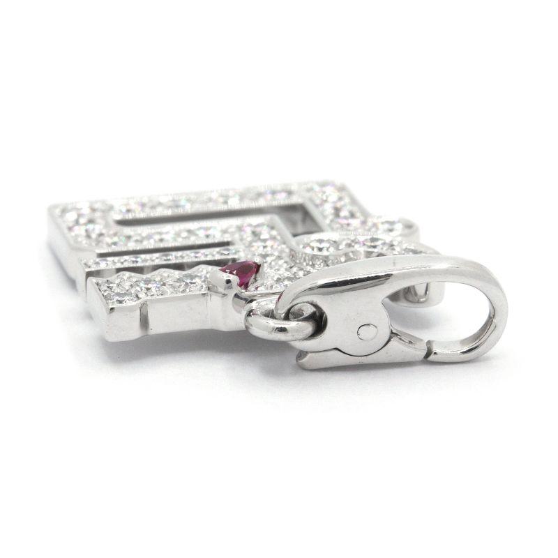 Cartier（カルティエ） ベゼデュドラゴンチャーム K18WG ダイヤモンド 