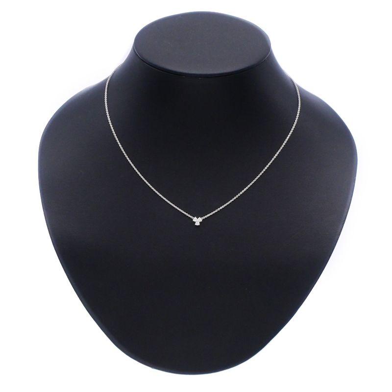 TIFFANY&Co.（ティファニー） アリアダイヤモンドネックレス Pt950 3P 