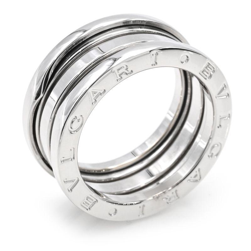 ビー・ゼロワン ブルガリ ビー・ゼロワンリング 3バンド #52 11号